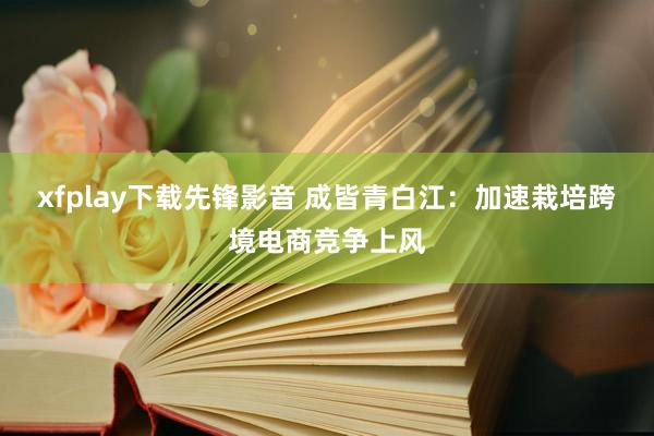 xfplay下载先锋影音 成皆青白江：加速栽培跨境电商竞争上风