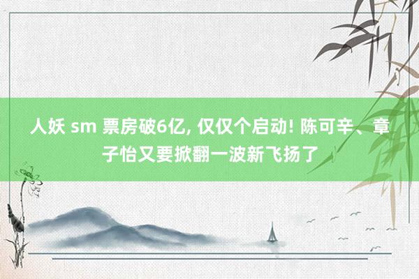 人妖 sm 票房破6亿, 仅仅个启动! 陈可辛、章子怡又要掀翻一波新飞扬了